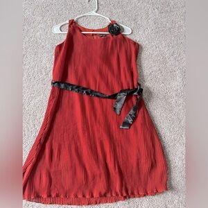 Women dress pleated